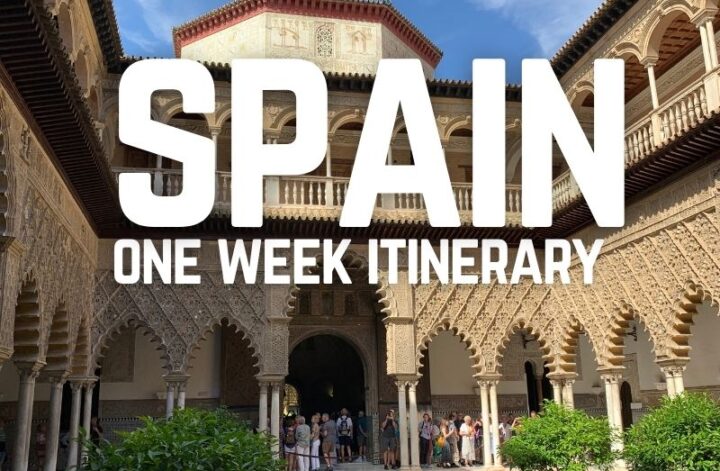 A week in Spain itinerary