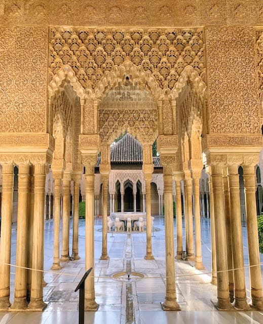 Granad with the Alhambra Palace is one the best cities in Spain worth traveling