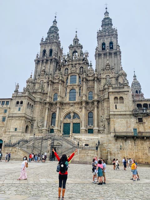 Santiago de Compostelaa is one of the best cities in Spain worth traveling to