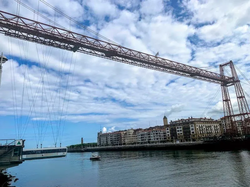 Having a ride in the godnola of iconic Vizcaya Bridge is one of the best experiences in Spain 
