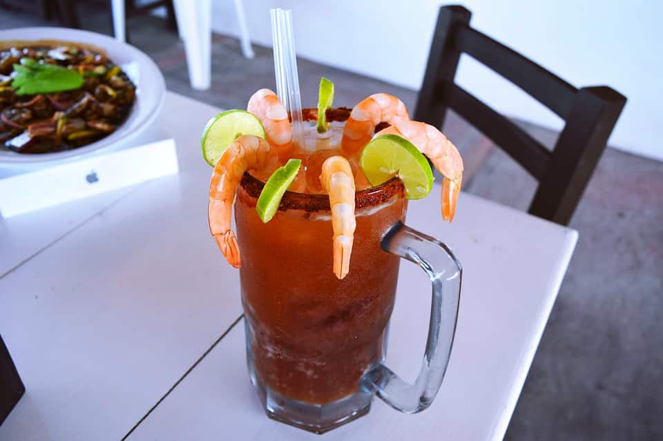 Michelada cocktail is one of the best foods in Mexico to try