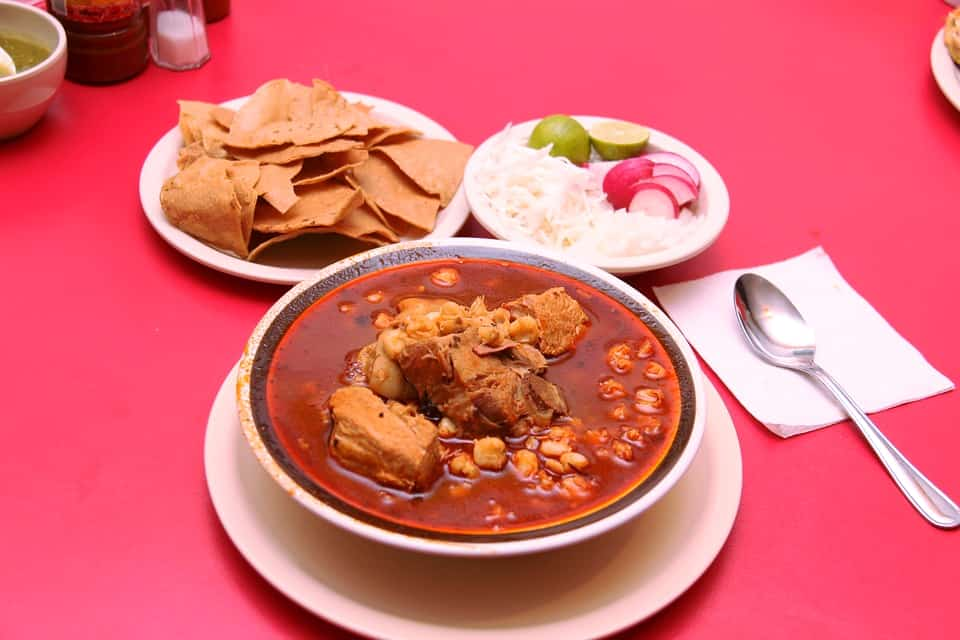 Poyole dish is one of the best food in Mexico 