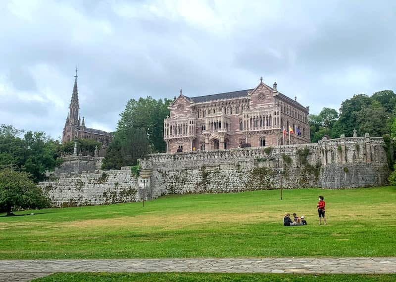 Comillas is on Camino del Norte route to Santiago de Compostela 