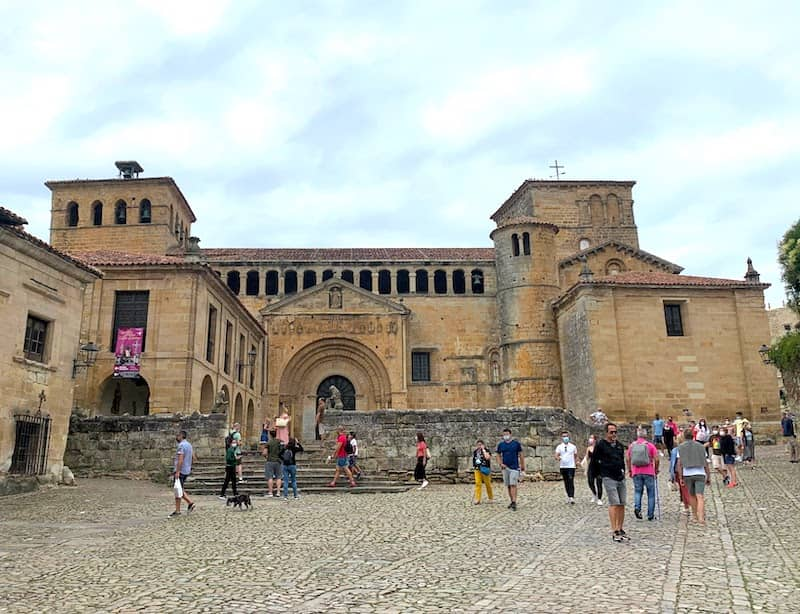 Santillana del Mar is on Camino del Norte route to Santiago de Compostela