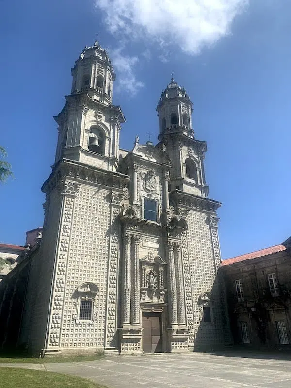 Santa Maria de Sobrado dos Monxes monasterz on the Camino del Norte route