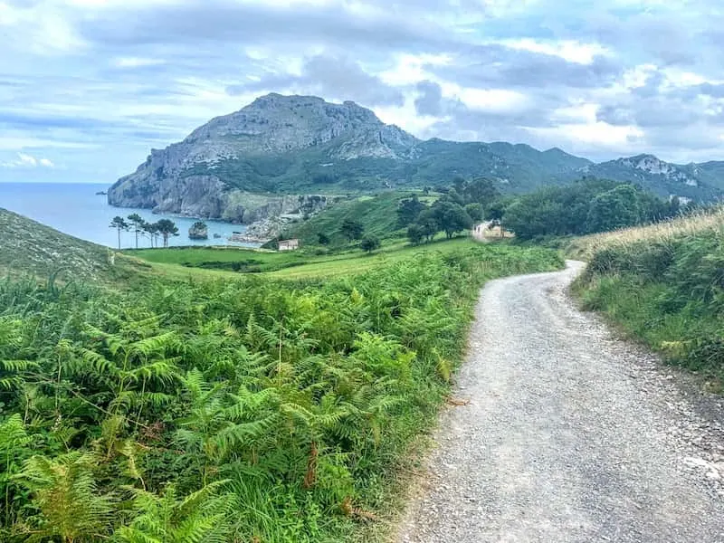 Camino del Norte route in Cantabria