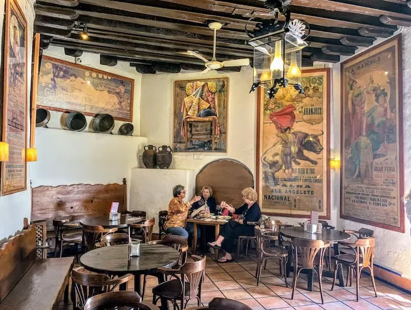 Spanish Tapas Food: 35 Best Spanish Tapas in Spain 2 Bodega in Malaga, Andalusia