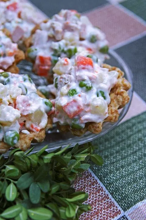 Spanish Tapas Food: 35 Best Spanish Tapas in Spain 29 Ensalada Rusa is a classic Spanish tapa