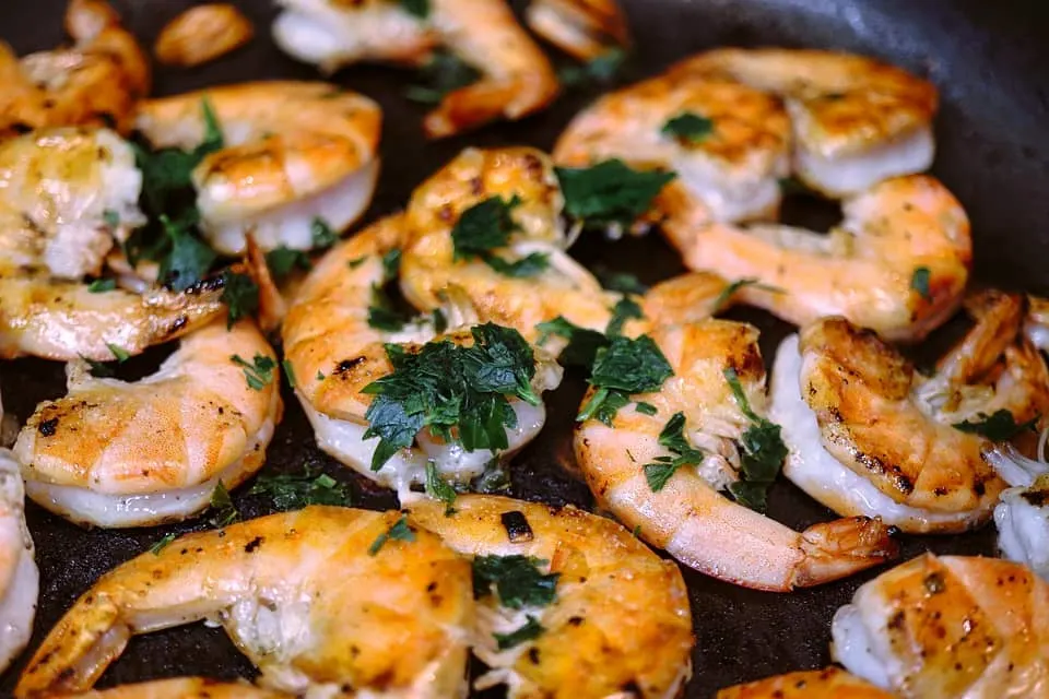 Cómo hacer gambas a la plancha