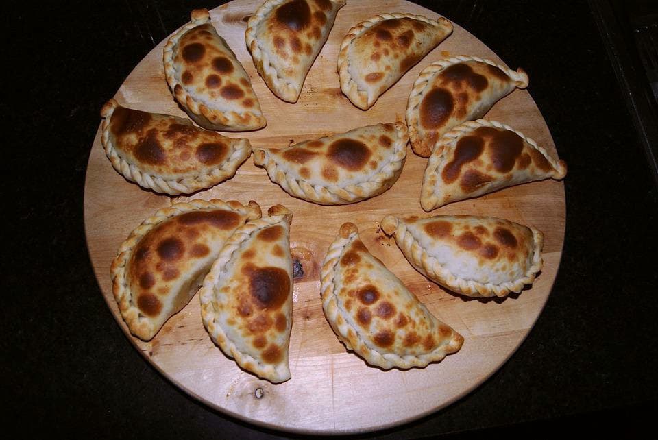 Empanadas are famous Spanish tapas 