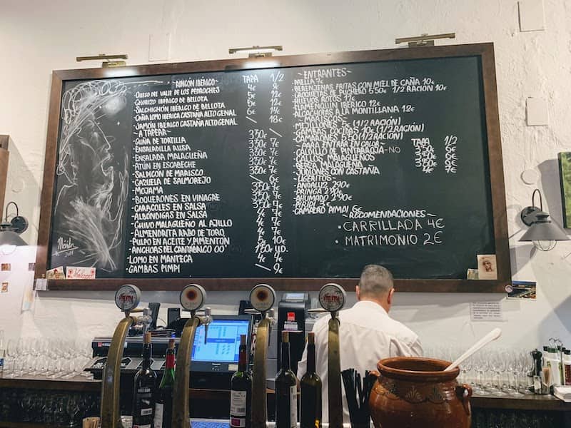 Spanish Tapas Food: 35 Best Spanish Tapas in Spain 5 Spanish tapas bar menu