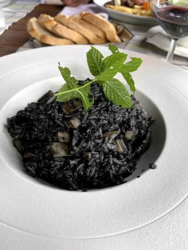 The Mediterranean food: The 30 Best Mediterranean dishes 4 black risotto is the mediterranean food from coastal Croatia