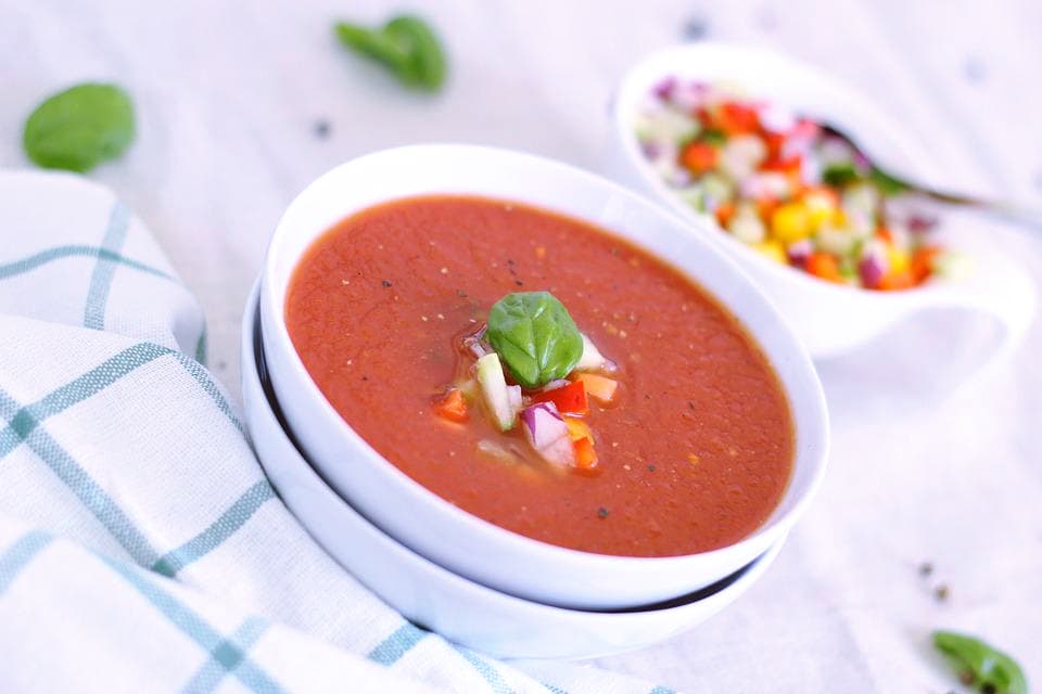 Gazpacho is one of the most popular Spanish tapas