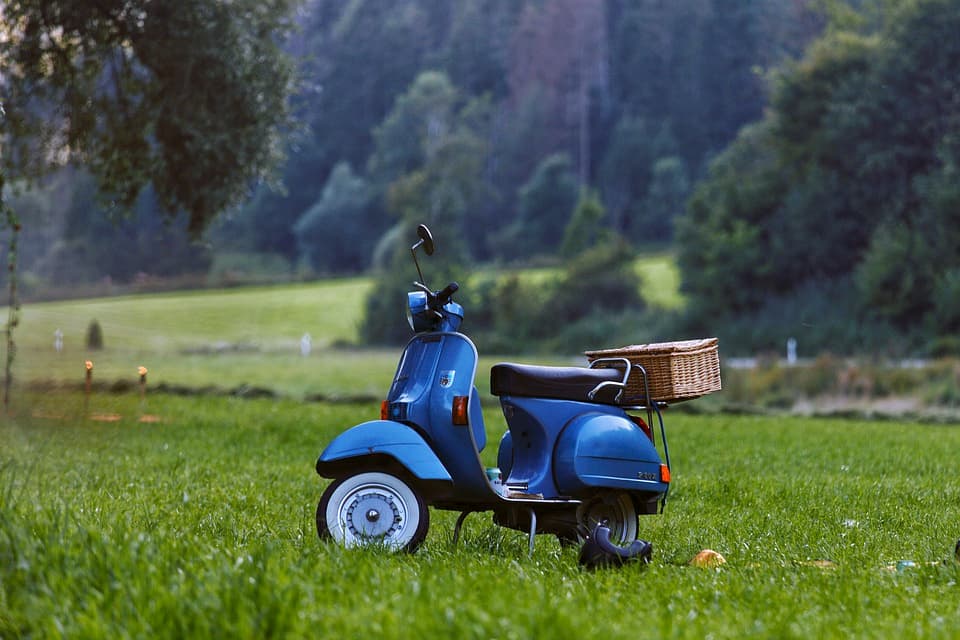 Vespa Tuscany Italy