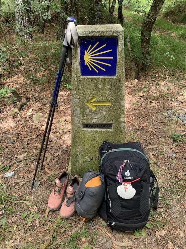 Camino Sanabres hiking items