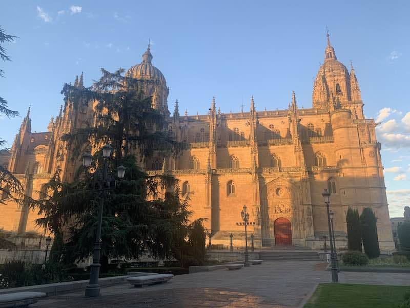 Salamanca is a stop on La Via de la Plata Route of the Camino de Santiago 