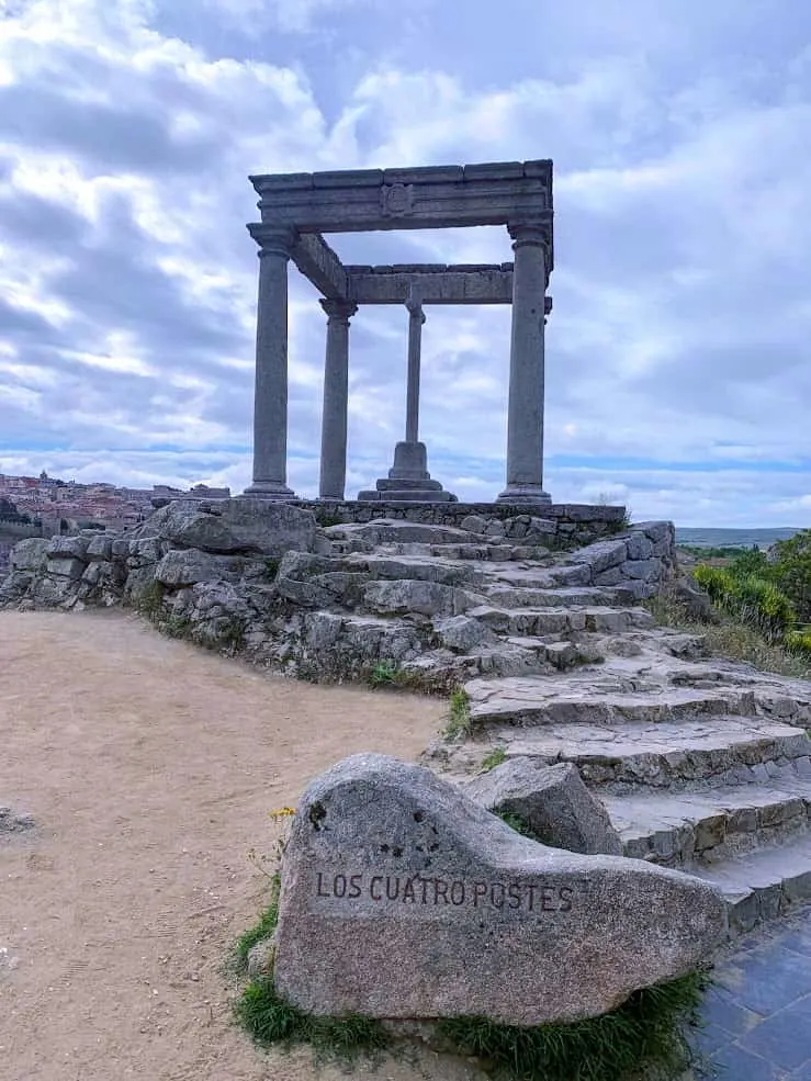 Avila Spain Four Posts Viewpoint