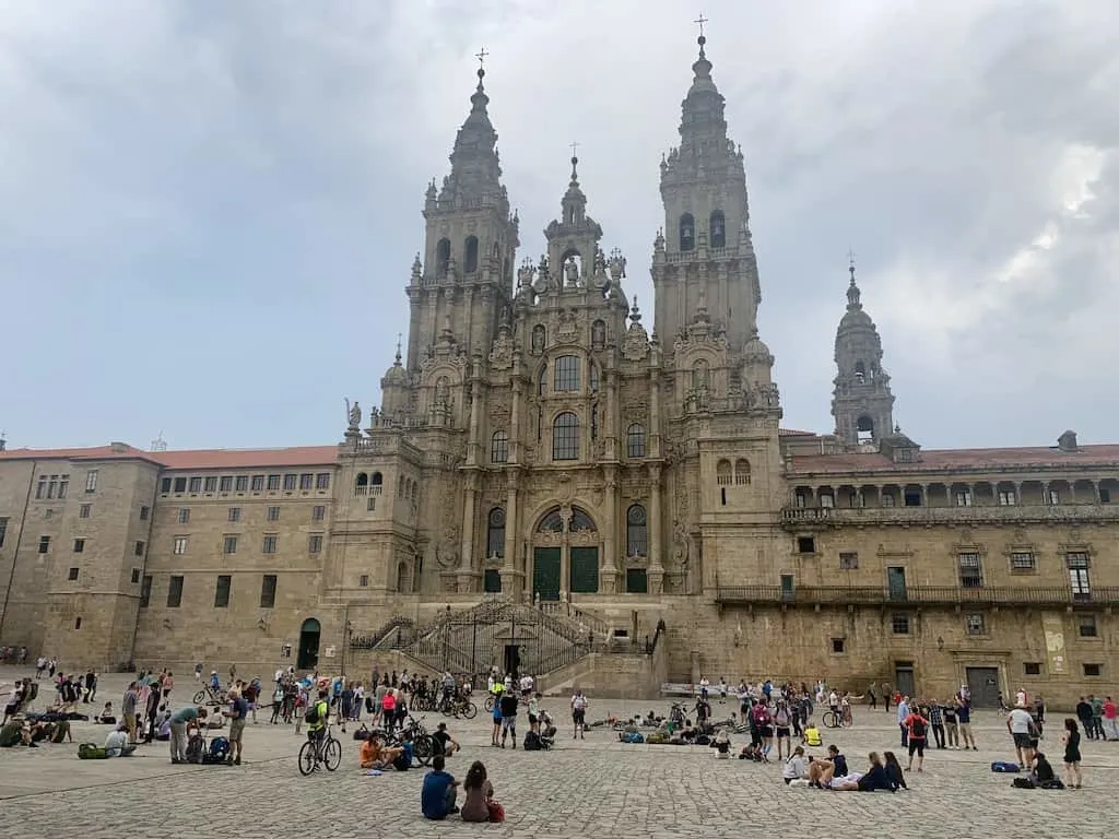 Guide to Camino de Santiago: The Way of St James (2023) 8 Plaza del Obradoiro in Santiago marks the ending of Camino de Santiago