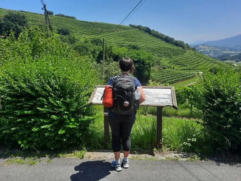 Camino de Santiago del Norte in Spain