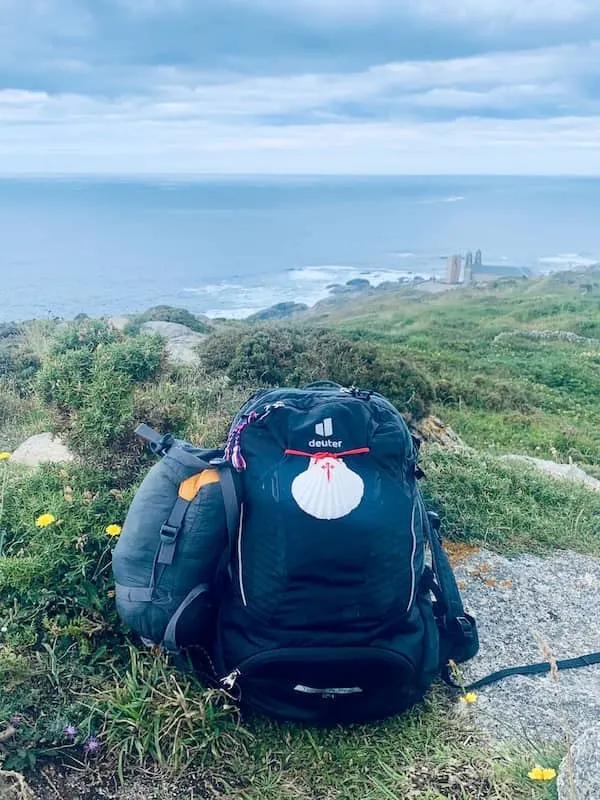 Camino de Santiago backpack 