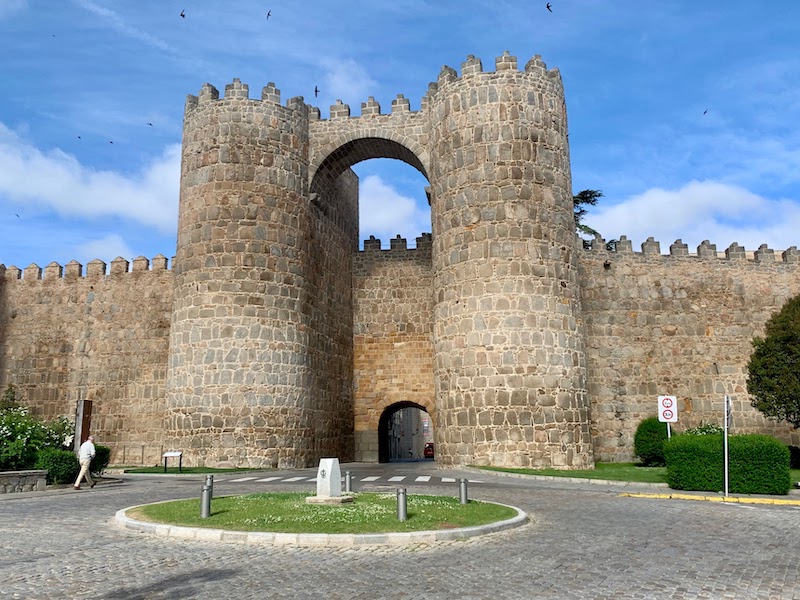 The Puerta del Alcazar in Avila Spain 