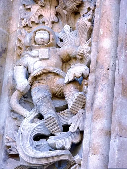 Salamanca Spain astronaut
