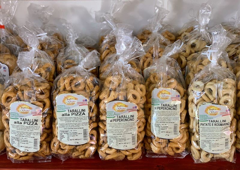 Taralli are among the must-try best food in Puglia Italy