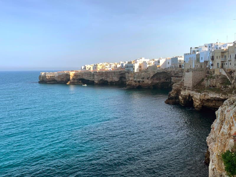 Polignano a Mare is one of the best places to visit in Puglia Italy
