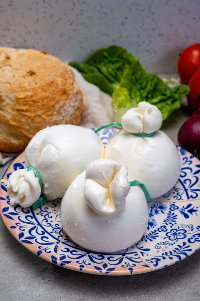 Best Food in Puglia: 33 Must-Try Puglia Dishes and Drinks 2 Burrata cheese, Burrata cheese is a famous food from Puglia.