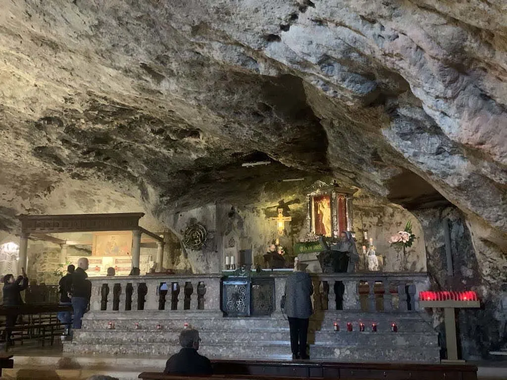 The Grotto church of St Michael Archangel is a must-see on a Puglia road trip 