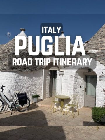 Itinerary for Puglia road trip Italy