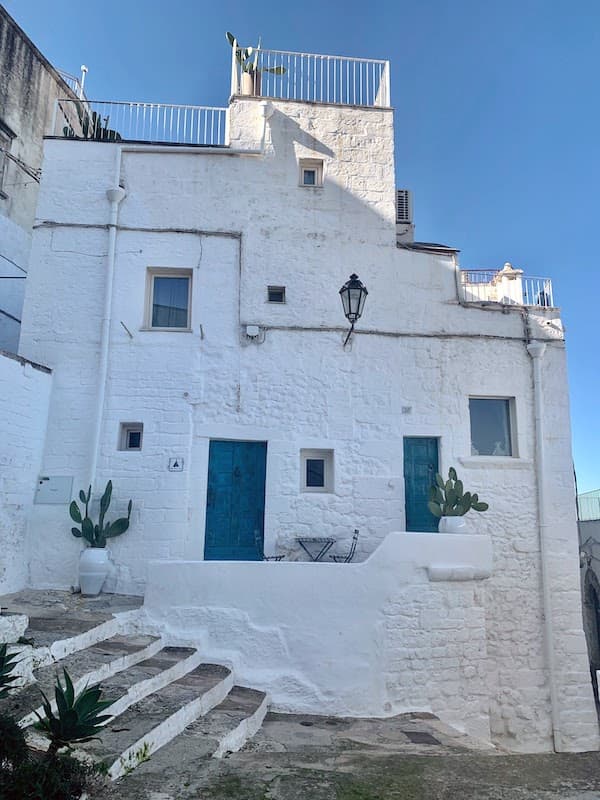 The white city of Ostuni needs to be on any Puglia road trip itinerary 