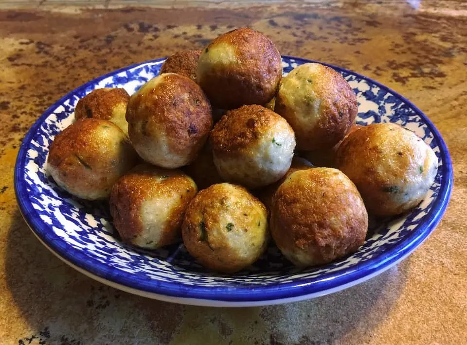 Polpette di pane are among the best food in Puglia Italy 