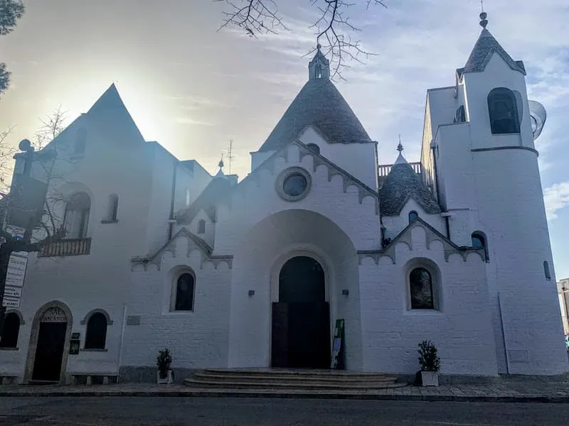 17 Best Things to do in Alberobello Italy 7 Visting Santo Antonio triullo church is one of the best things to do in Alberobello Italy