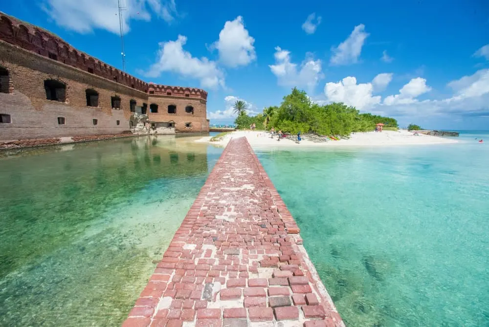 32 Best places to travel in March in the USA 18 Dry Tortugas NP is among the best places to travel in March USA
