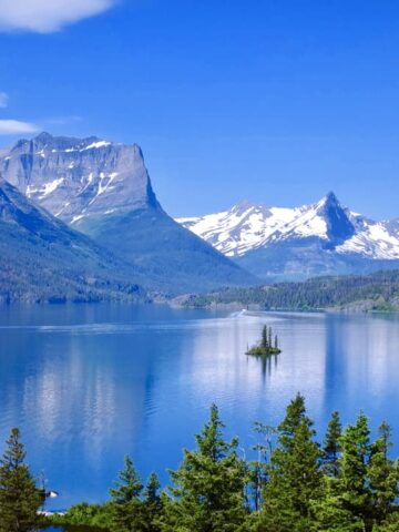 Glacier NP in Montana is among the best west coast national parks