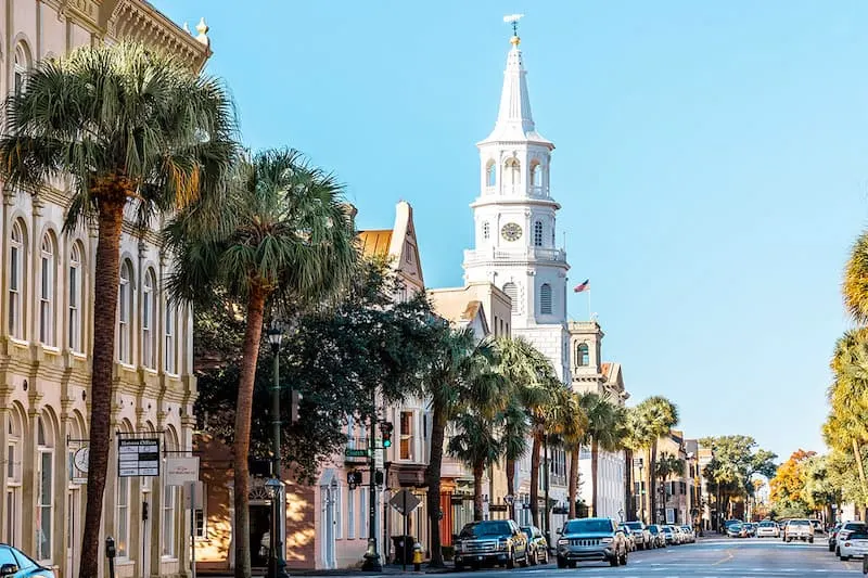 Charleston is among the best places to travel in March USA