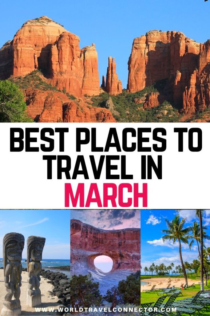Best places to travel in March 
