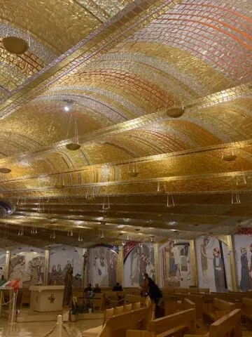 The crypt of Saint Padre Pio Shrine in Italy