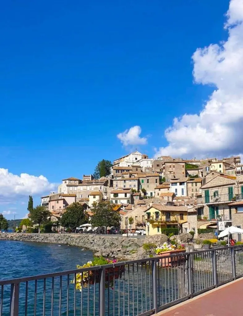 Anguillara Sabazia is one of the best day trips from Rome Italy 