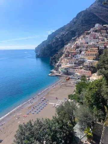 Amalfi Coast is among the best day trips from Rome Italy