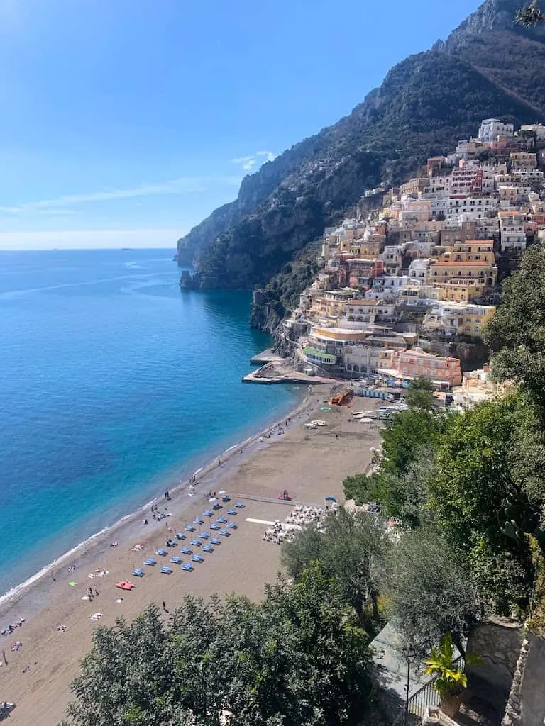 Amalfi Coast is among the best day trips from Rome Italy 