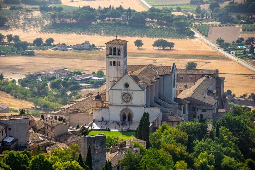 Assisi is among the best day trips from Rome Italy 