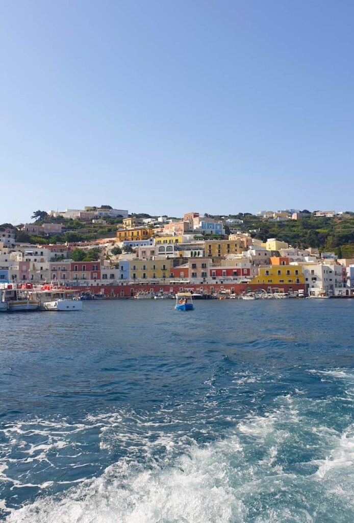Ponza is one of the best day trips from Rome Italy 