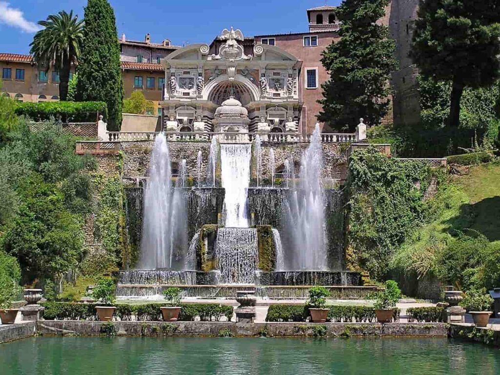 Villa D'Este in Tivoli is one of the best day trips from Rome Italy 