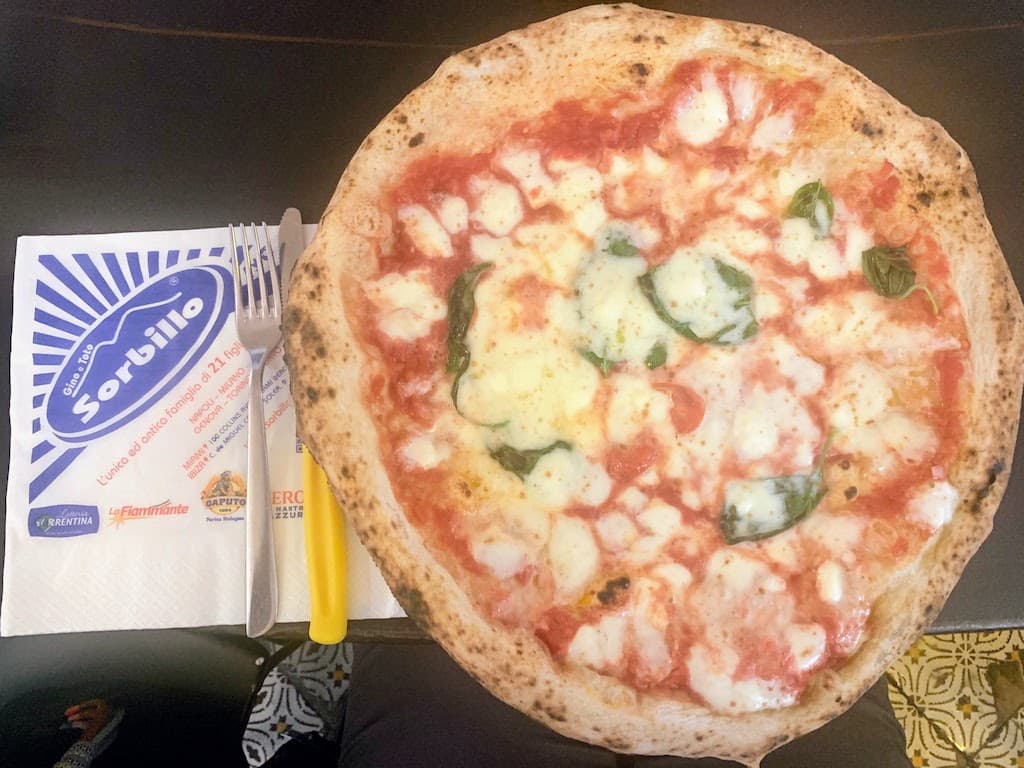 Tasting authentic Pizza Margherita is one of the best things to do in Naples Italy 