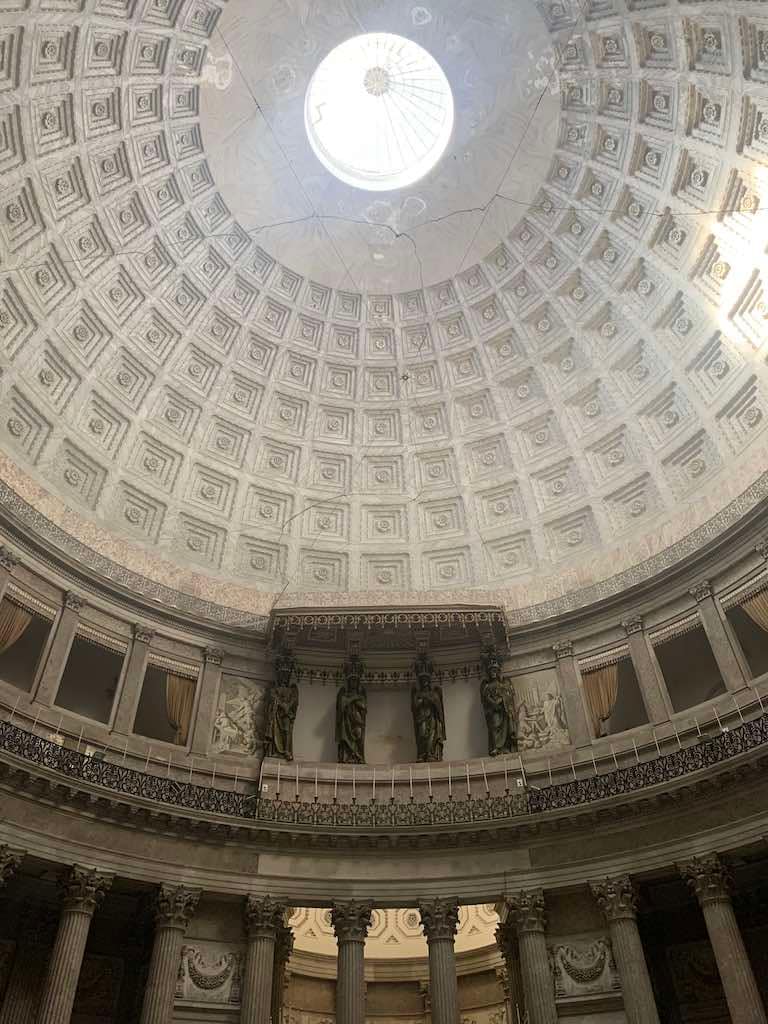 Visiting the Basilica Reale Pontificia San Francesco da Paola is one of the best free things to do in Naples Italy 