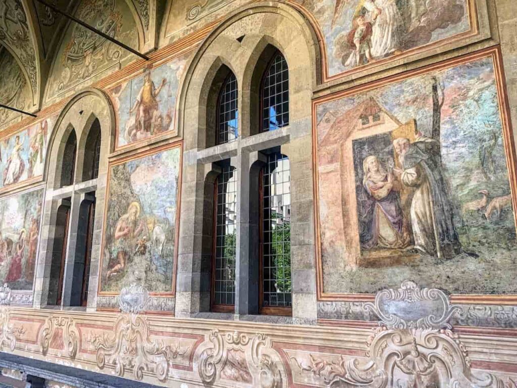 The Cloister of Saint Claire Convent needs to be on any one day in Naples itinerary