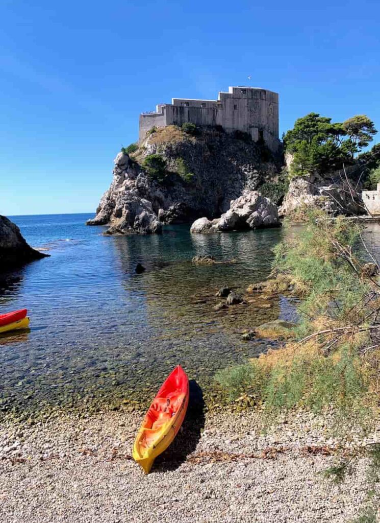A sea kayaking tour is among the best Dubrovnik tours