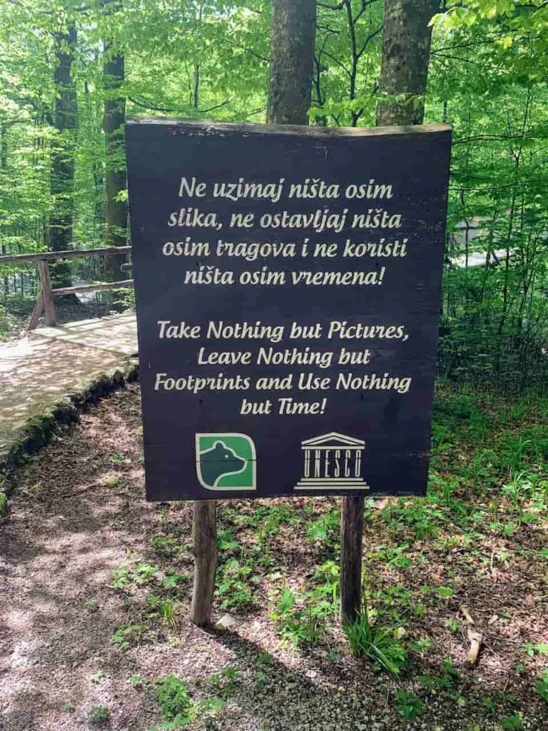 Tips for visiting Plitvice Lakes National Park 